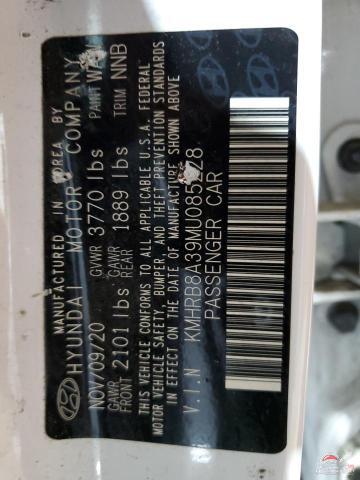 KMHRB8A39MU085228 2021 HYUNDAI VENUE photo no. 13