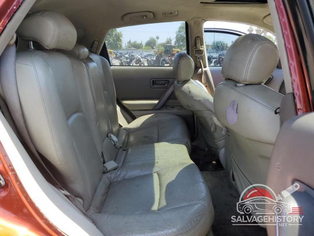 JNRAS08UX4X109844 2004 INFINITI FX35 photo no. 11