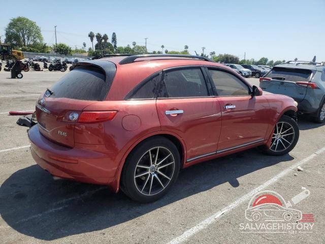 JNRAS08UX4X109844 2004 INFINITI FX35 photo no. 3