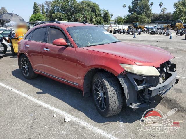 JNRAS08UX4X109844 2004 INFINITI FX35 photo no. 4