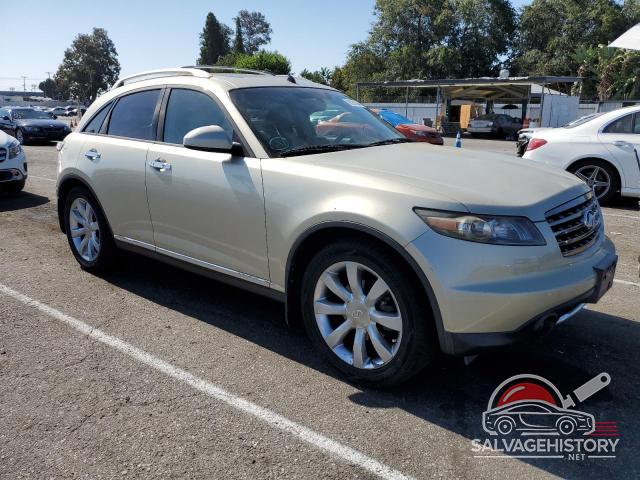 JNRAS08U97X103523 2007 INFINITI FX35 photo no. 4