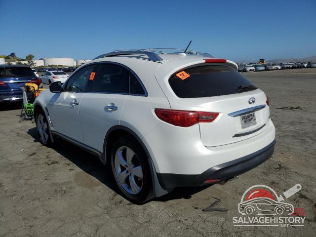 JNRAS18U09M103954 2009 INFINITI FX35 photo no. 2