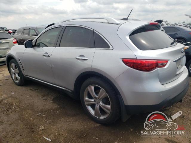 JNRAS18UX9M102827 2009 INFINITI FX35 photo no. 2