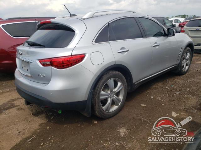 JNRAS18UX9M102827 2009 INFINITI FX35 photo no. 3