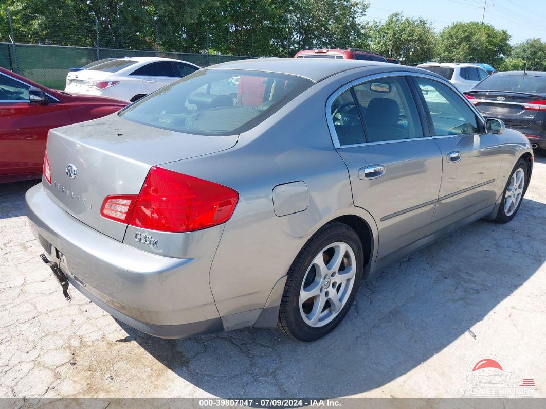 JNKCV51F14M702291 2004 INFINITI G35 photo no. 4