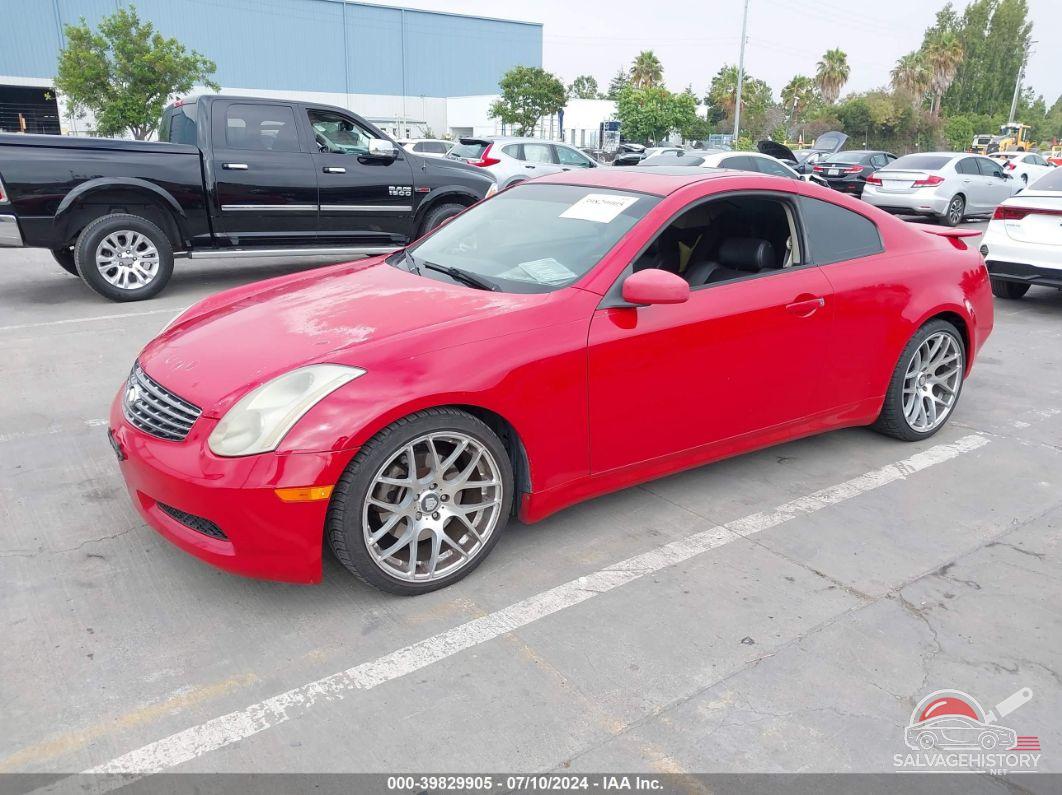 JNKCV54E85M413719 2005 INFINITI G35 photo no. 2