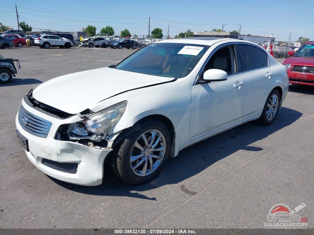 JNKBV61E18M210181 2008 INFINITI G35 photo no. 2