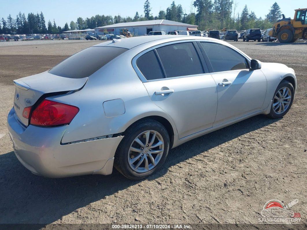 JNKBV61FX8M280724 2008 INFINITI G35 photo no. 4