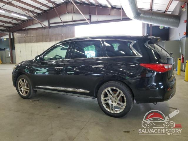 5N1AL0MM4DC337151 2013 INFINITI JX35 photo no. 2