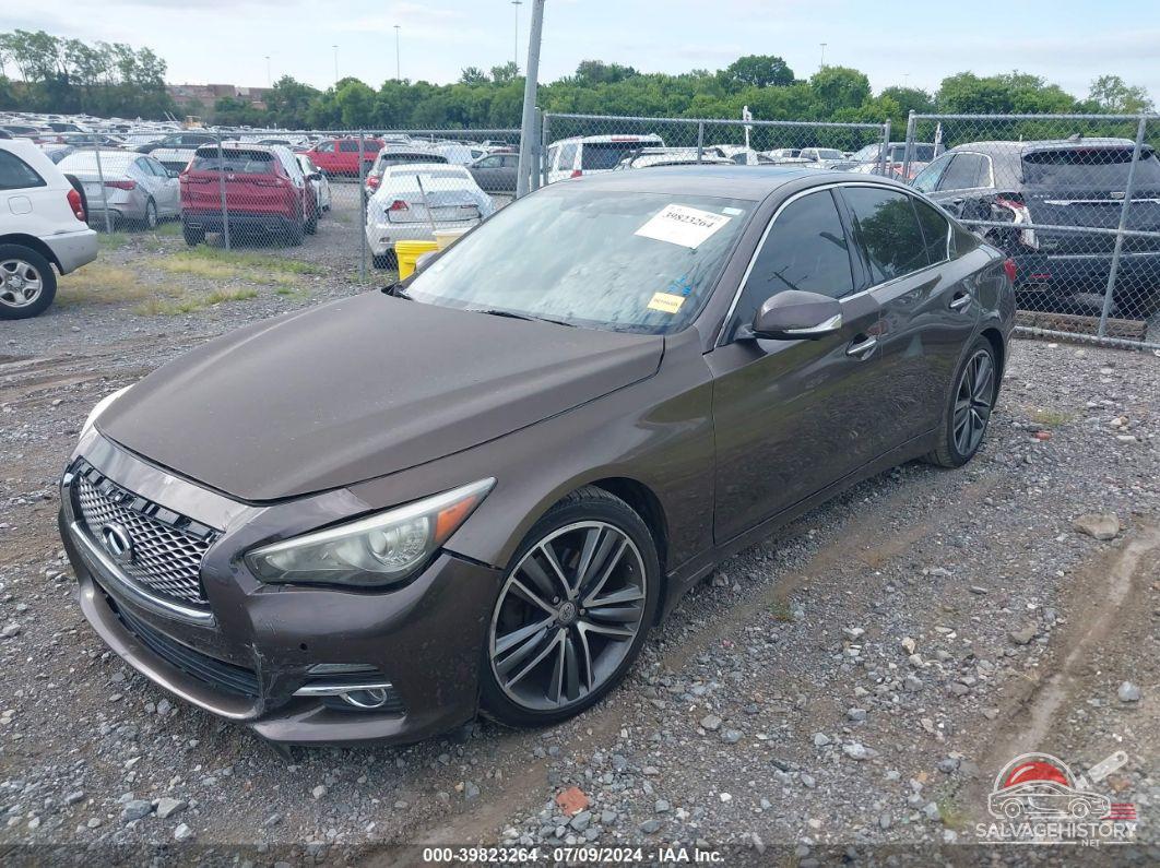 JN1BV7AP6EM672808 2014 INFINITI Q50 photo no. 2
