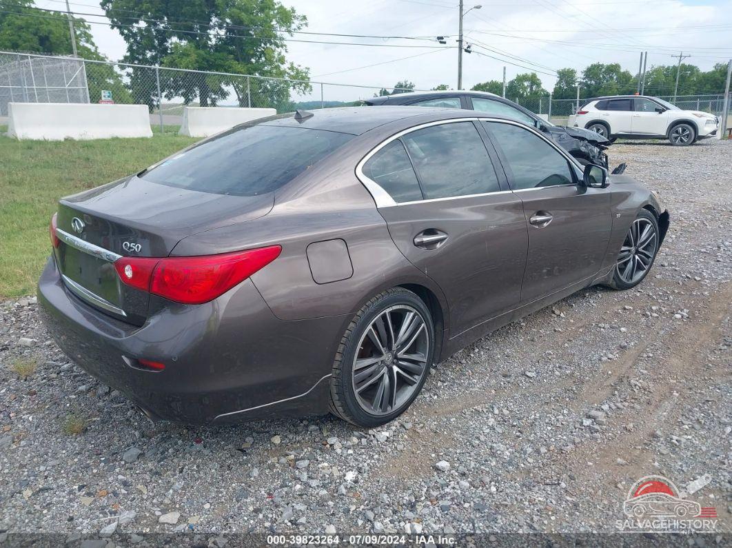 JN1BV7AP6EM672808 2014 INFINITI Q50 photo no. 4