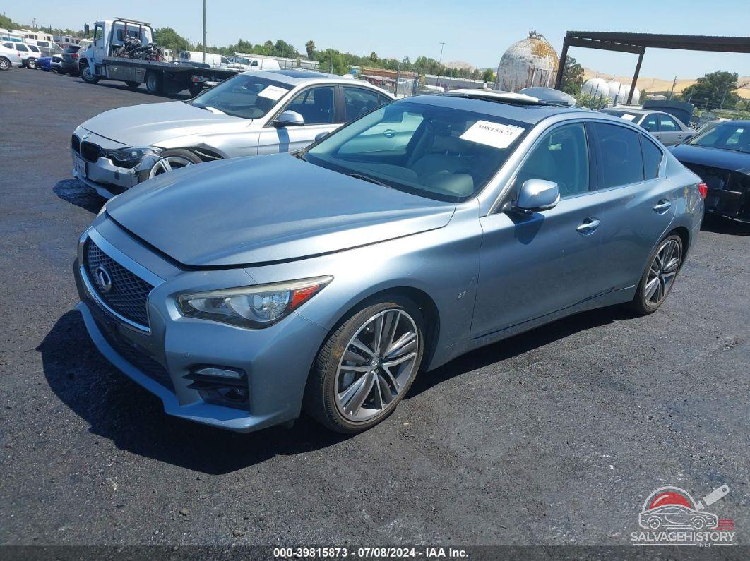 JN1BV7AP2FM333089 2015 INFINITI Q50 photo no. 2