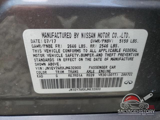 JN1EV7ARXJM432900 2018 INFINITI Q50 photo no. 12