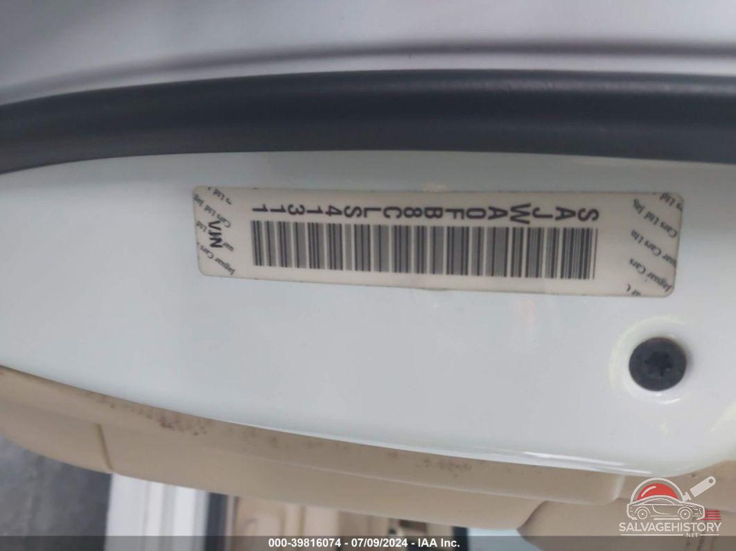 SAJWA0FB8CLS41311 2012 JAGUAR XF photo no. 9