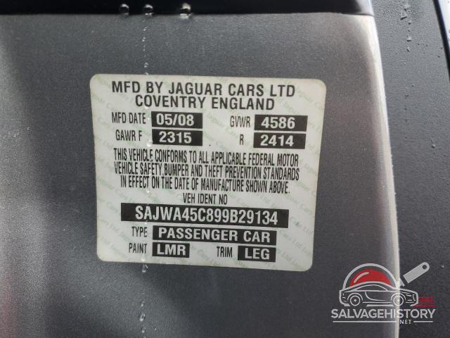 SAJWA45C899B29134 2009 JAGUAR XKR photo no. 12