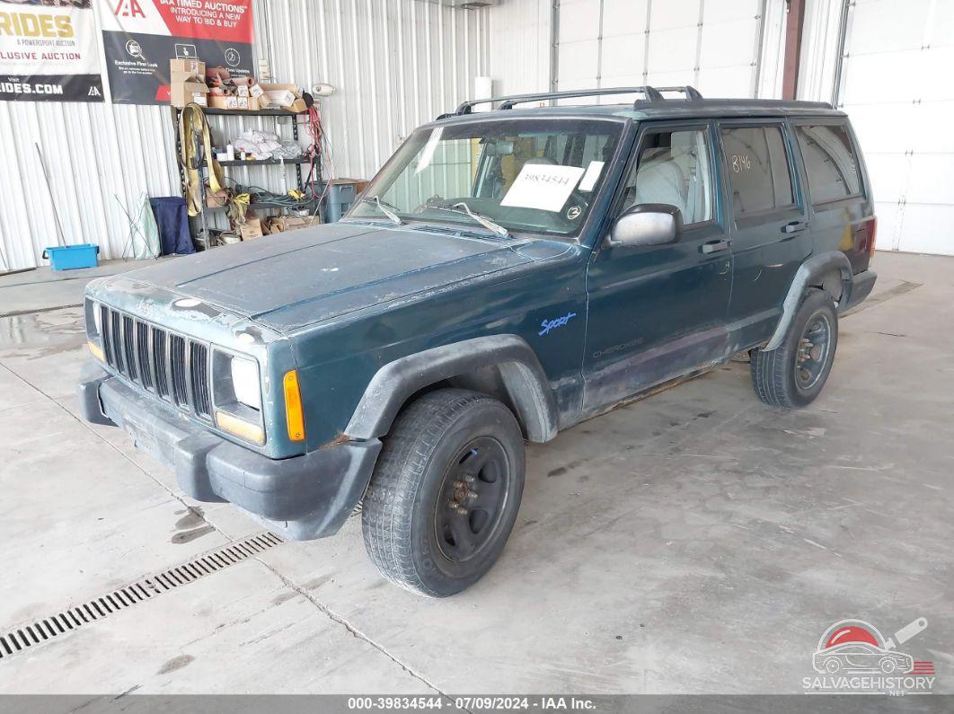 1J4FJ68S3VL604741 1997 JEEP CHEROKEE photo no. 2