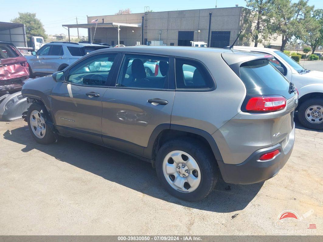 1C4PJMAB6GW282848 2016 JEEP CHEROKEE photo no. 3