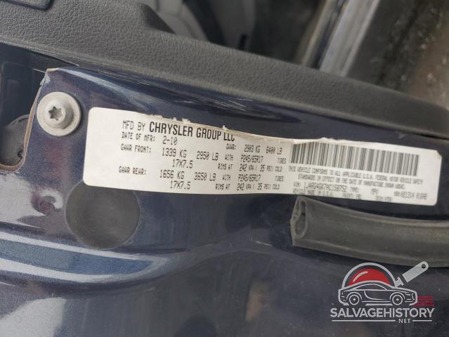 1J4RG4GK7AC158752 2010 JEEP COMMANDER photo no. 14
