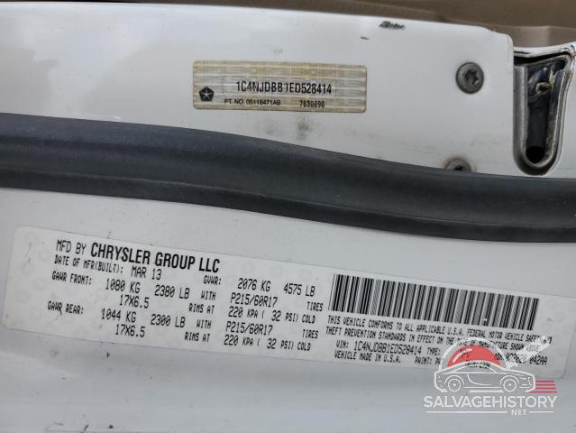 1C4NJDBB1ED528414 2014 JEEP COMPASS photo no. 13