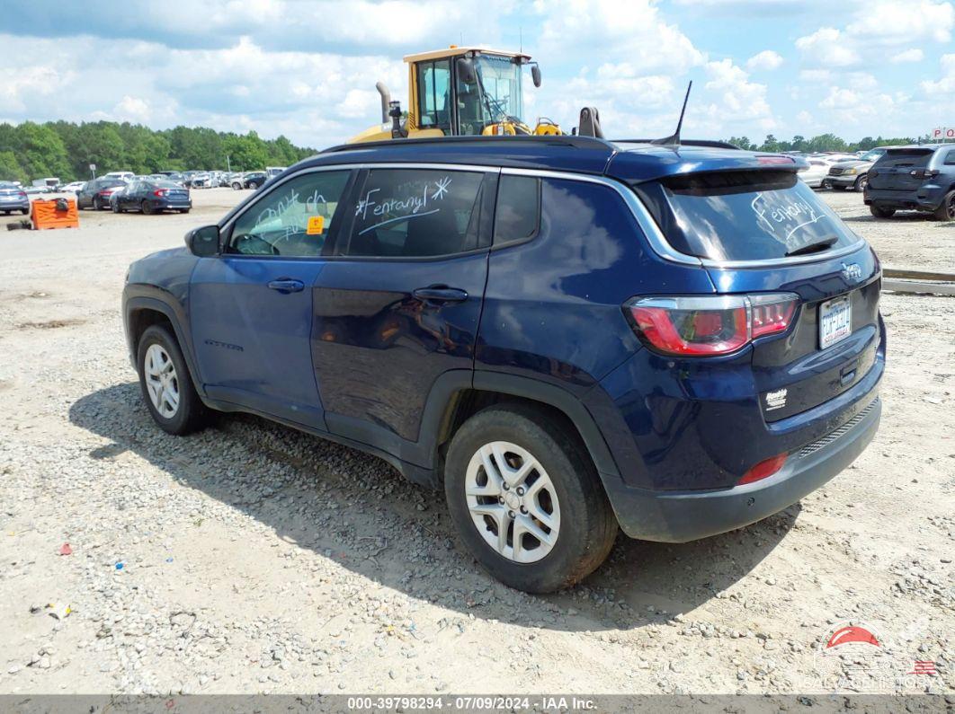 3C4NJCAB6KT763098 2019 JEEP COMPASS photo no. 3