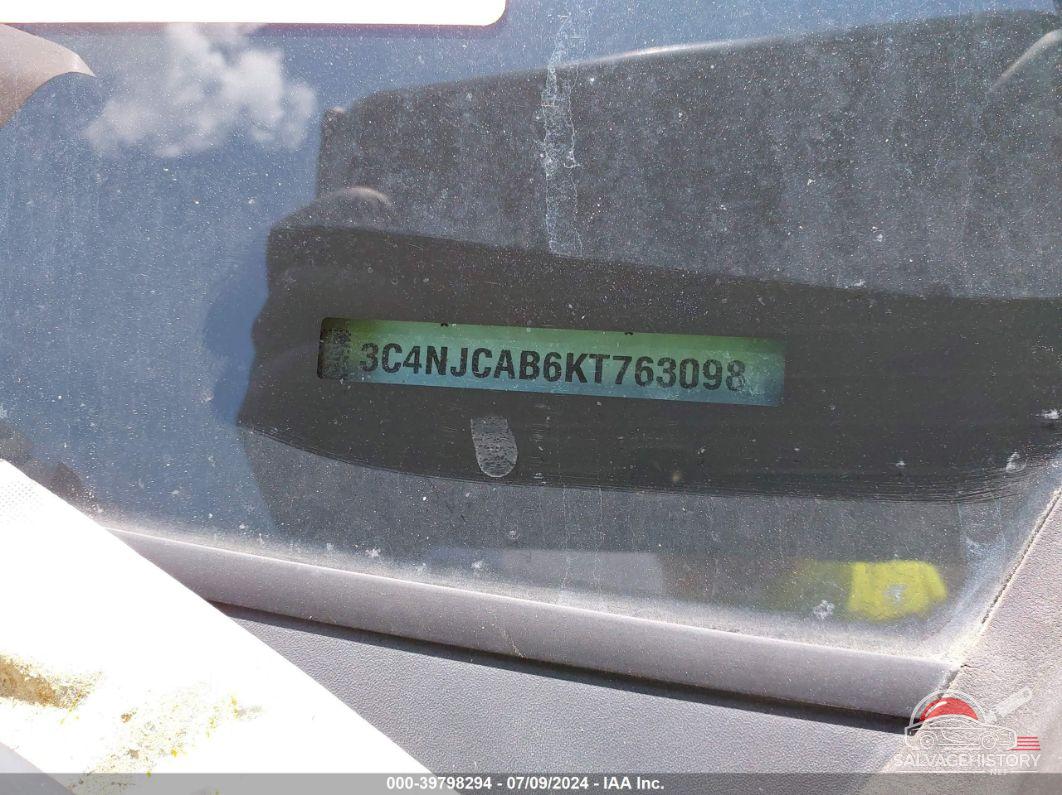 3C4NJCAB6KT763098 2019 JEEP COMPASS photo no. 9