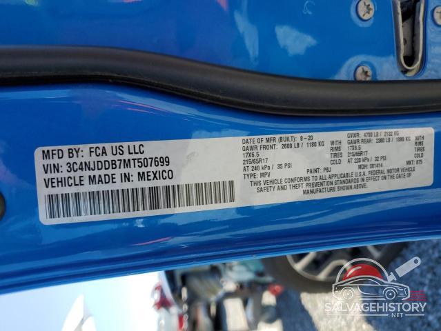 3C4NJDDB7MT507699 2021 JEEP COMPASS photo no. 13