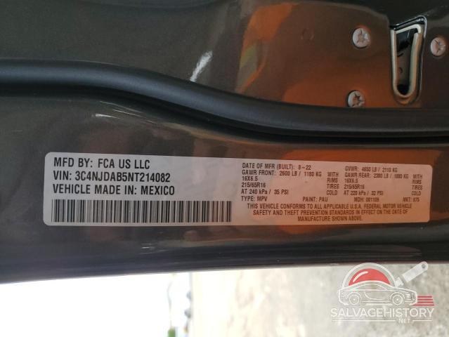 3C4NJDAB5NT214082 2022 JEEP COMPASS photo no. 12