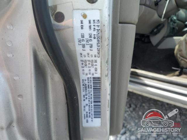 1J4GW58N94C411728 2004 JEEP GRAND CHER photo no. 13
