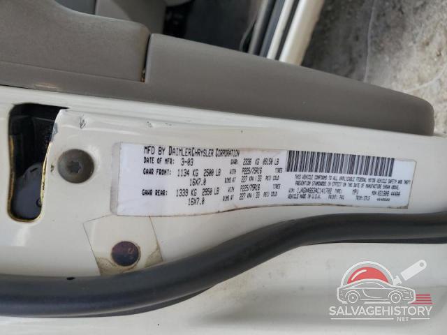 1J4GX48S34C141702 2004 JEEP GRAND CHER photo no. 13