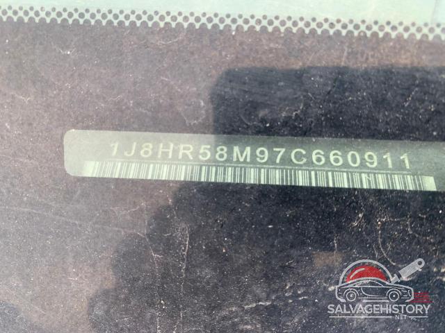 1J8HR58M97C660911 2007 JEEP GRAND CHER photo no. 10