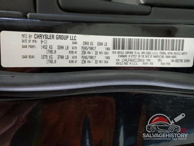 1C4RJFAG4CC135410 2012 JEEP GRAND CHER photo no. 13