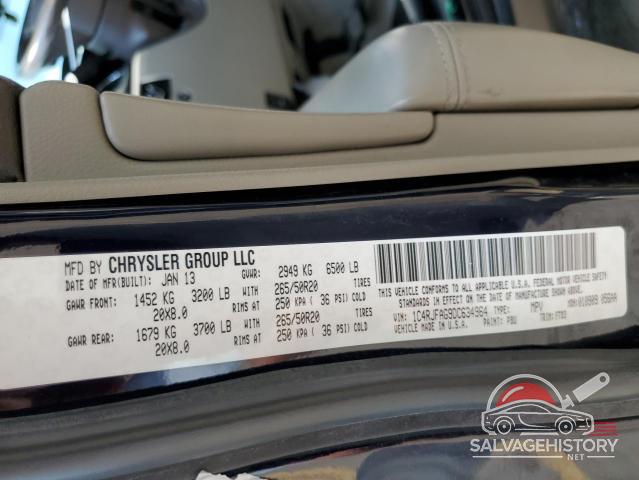1C4RJFAG9DC634964 2013 JEEP GRAND CHER photo no. 12