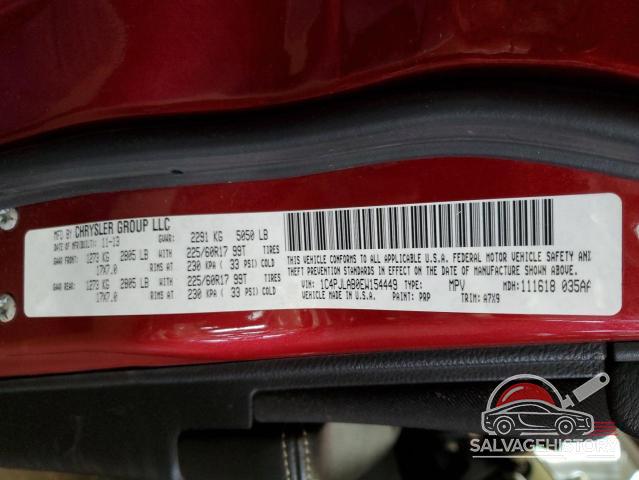 1C4PJLAB0EW154449 2014 JEEP GRAND CHER photo no. 13