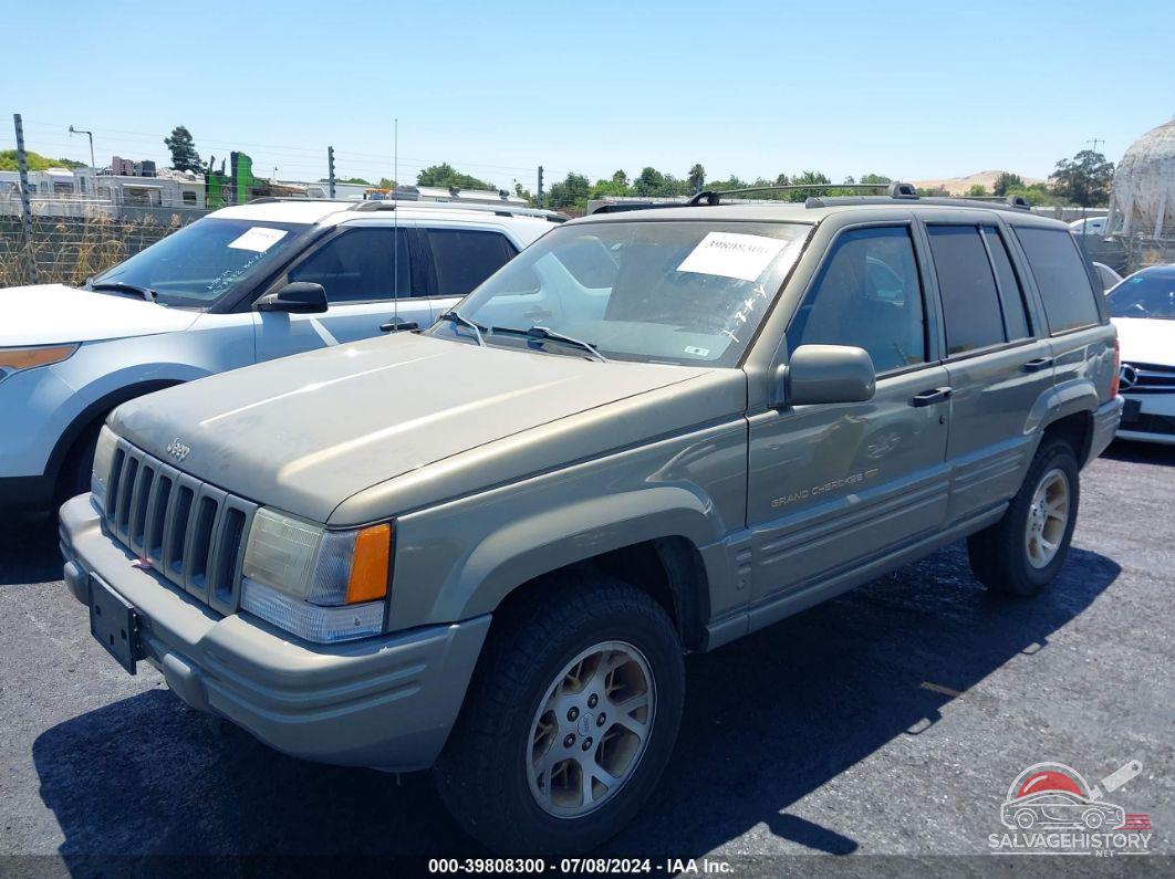 1J4GZ78Y1WC322784 1998 JEEP GRAND CHEROKEE photo no. 2