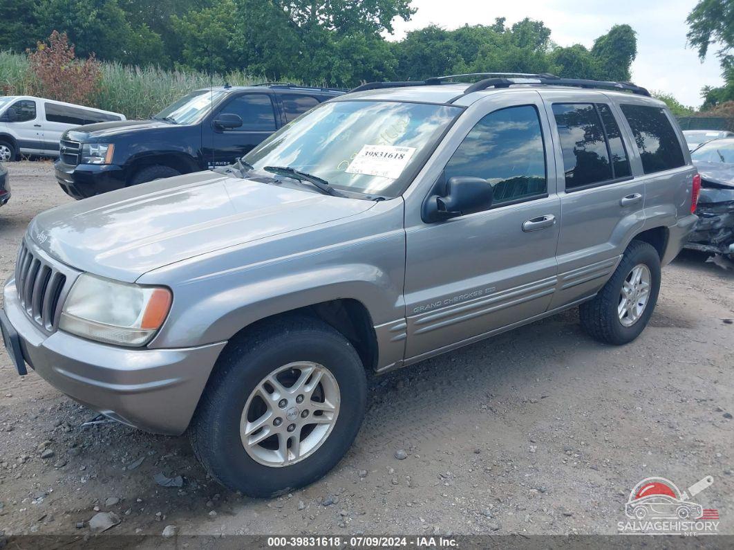 1J4GW68N3XC685405 1999 JEEP GRAND CHEROKEE photo no. 2