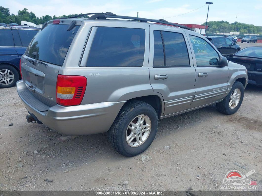 1J4GW68N3XC685405 1999 JEEP GRAND CHEROKEE photo no. 4