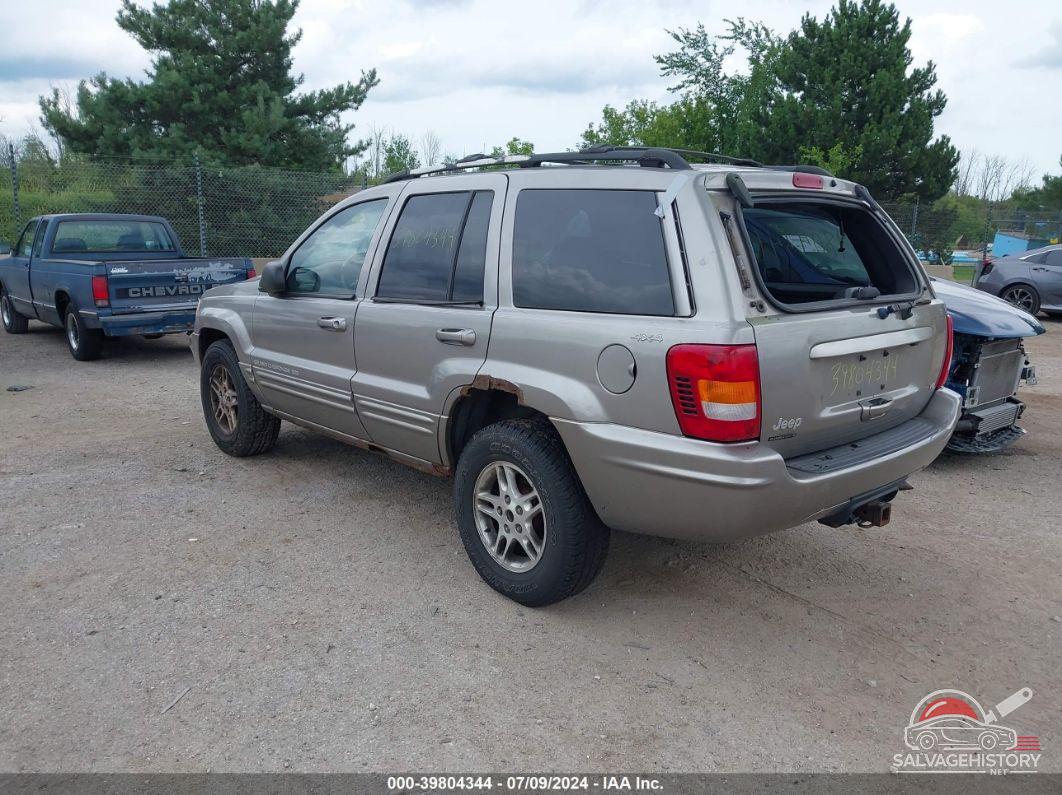 1J4GW68N4XC805681 1999 JEEP GRAND CHEROKEE photo no. 3