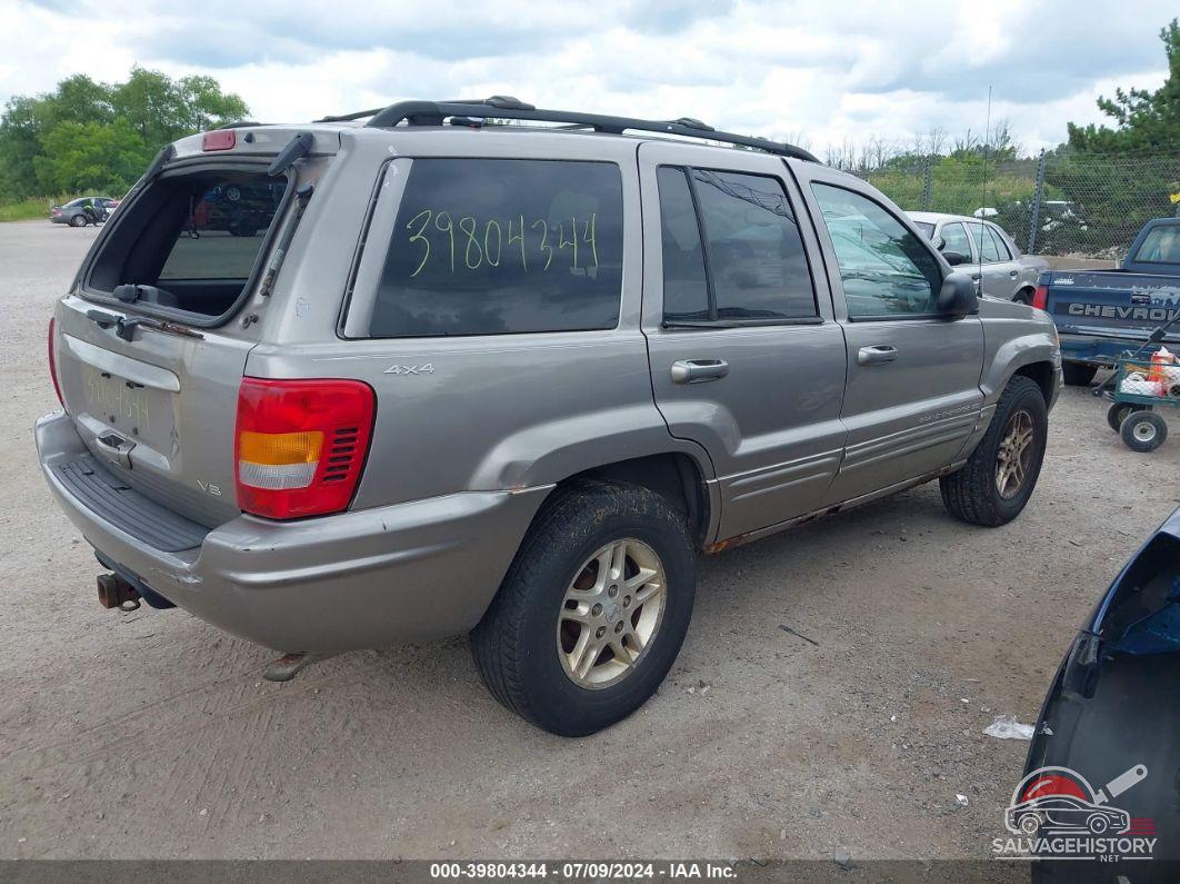 1J4GW68N4XC805681 1999 JEEP GRAND CHEROKEE photo no. 4