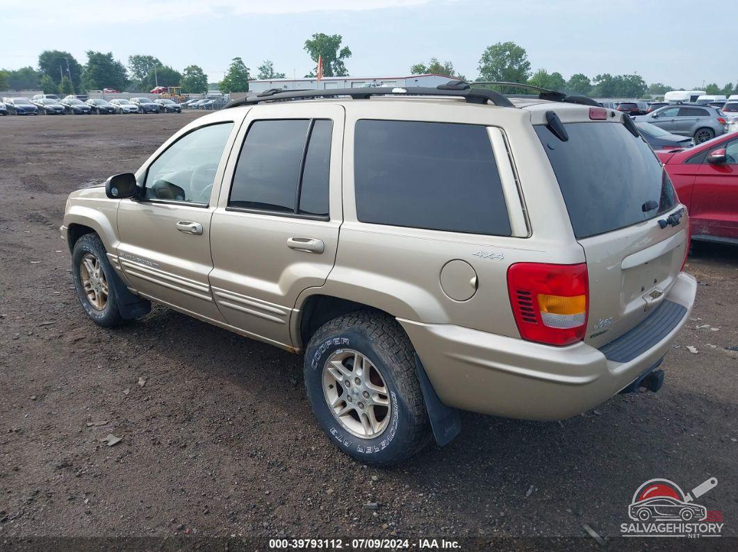 1J4GW68S5XC680065 1999 JEEP GRAND CHEROKEE photo no. 3