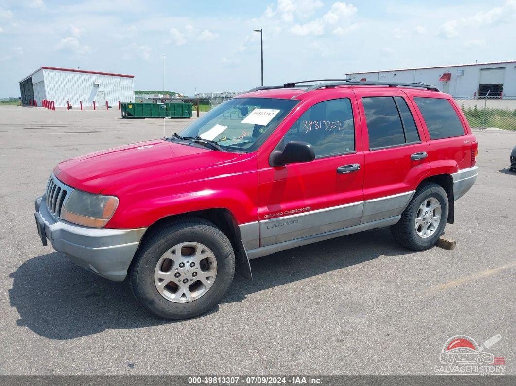 1J4GW48N8YC290271 2000 JEEP GRAND CHEROKEE photo no. 2