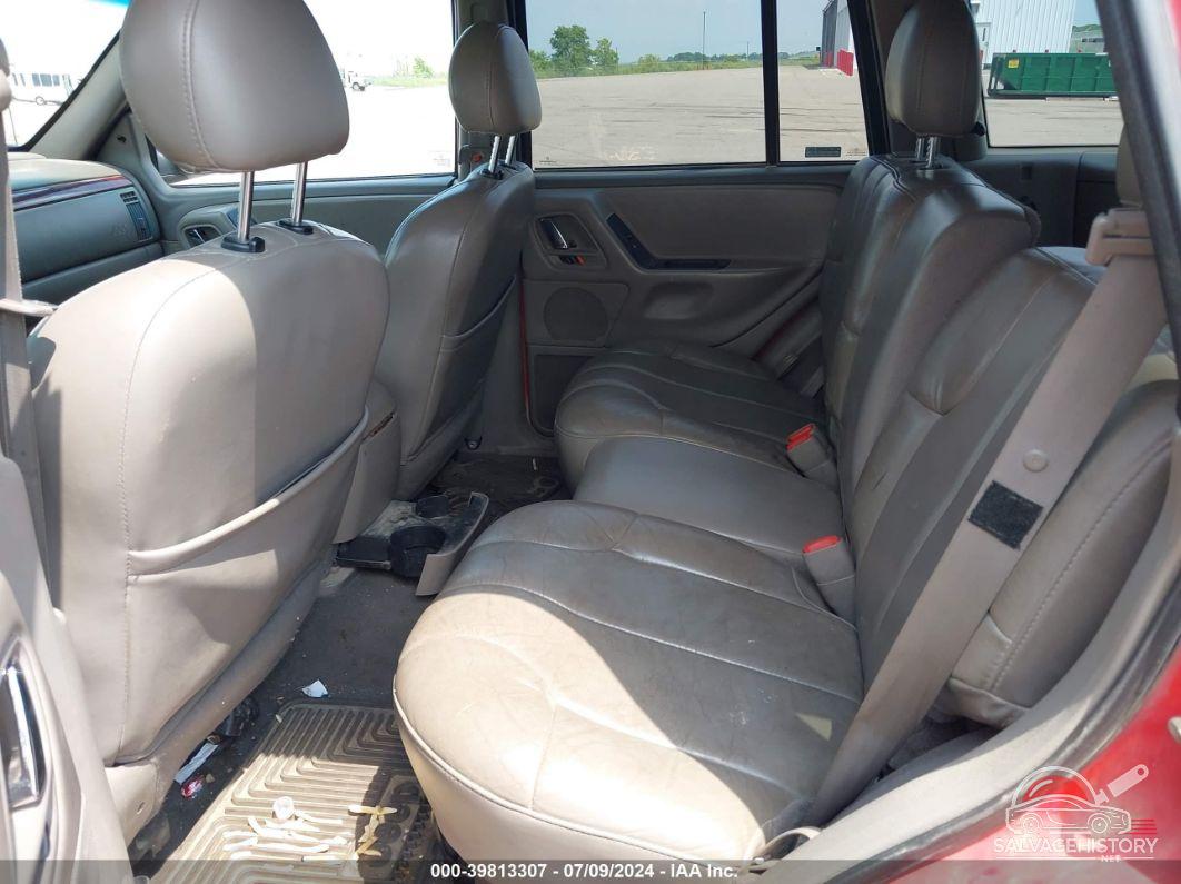 1J4GW48N8YC290271 2000 JEEP GRAND CHEROKEE photo no. 8