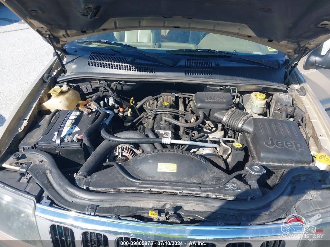 1J4GW48S21C634303 2001 JEEP GRAND CHEROKEE photo no. 10