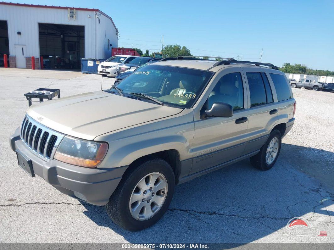 1J4GW48S21C634303 2001 JEEP GRAND CHEROKEE photo no. 2