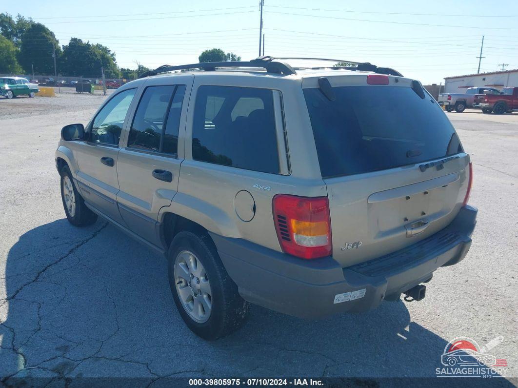 1J4GW48S21C634303 2001 JEEP GRAND CHEROKEE photo no. 3