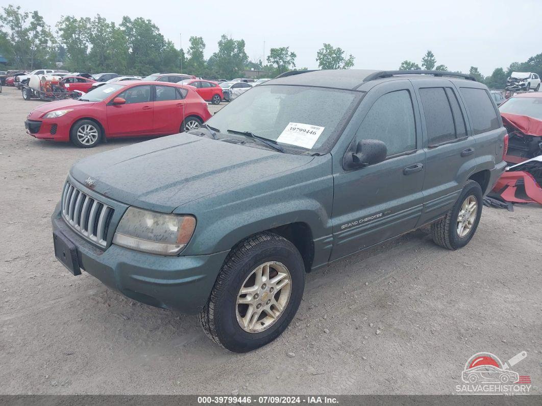 1J4GW48S44C178275 2004 JEEP GRAND CHEROKEE photo no. 2