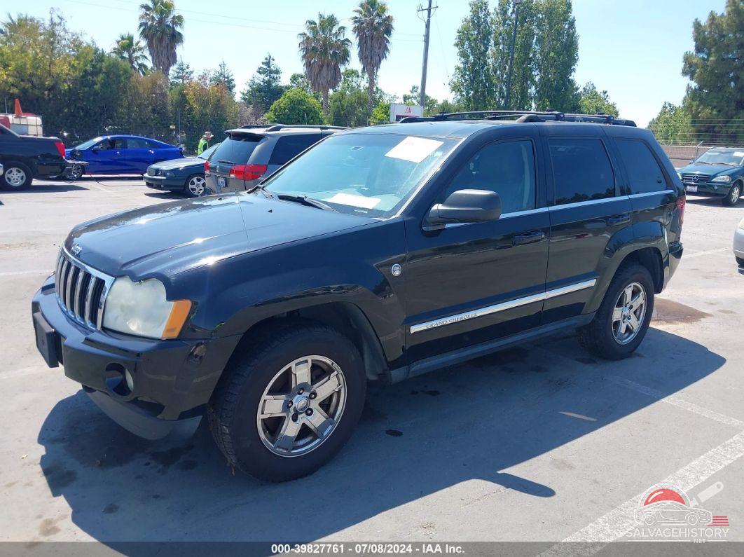 1J8HR58N65C721377 2005 JEEP GRAND CHEROKEE photo no. 2