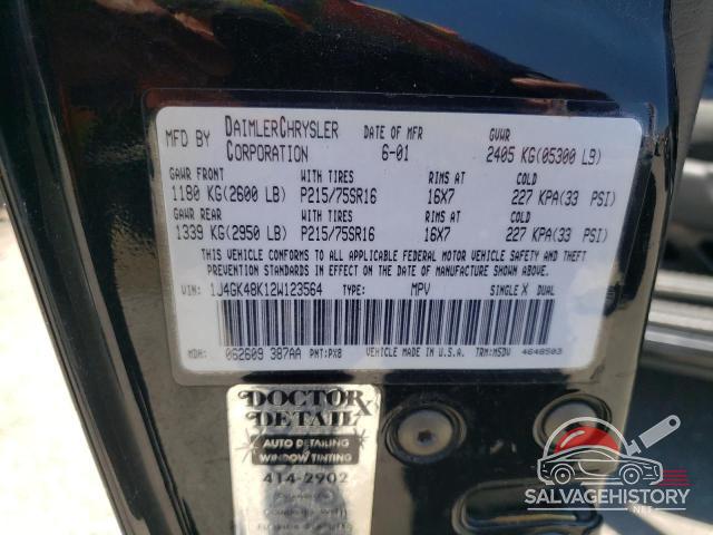 1J4GK48K12W123564 2002 JEEP LIBERTY photo no. 12