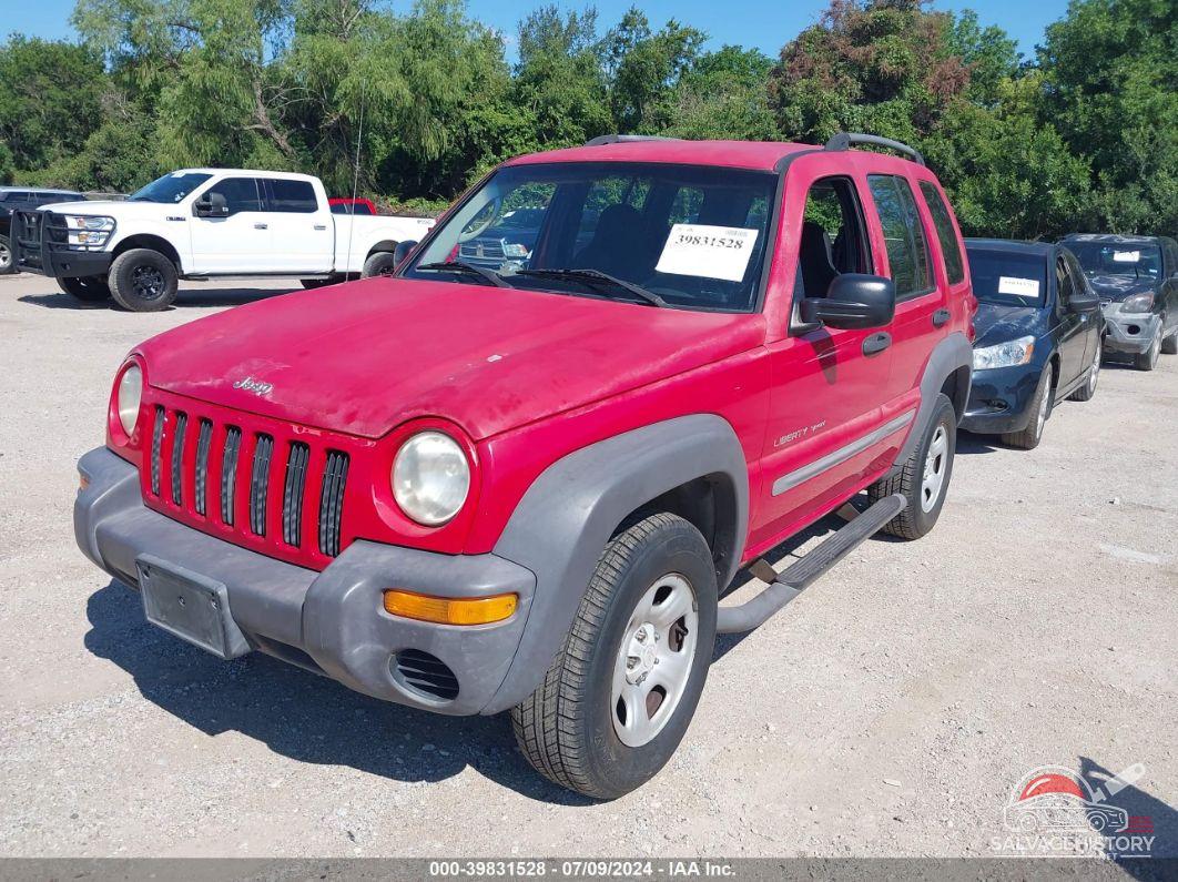1J4GK48K12W139585 2002 JEEP LIBERTY photo no. 2