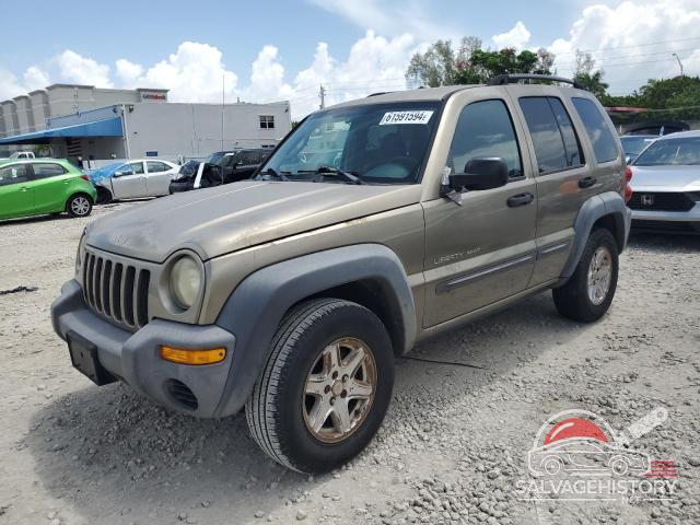 1J4GK48K13W632099 2003 JEEP LIBERTY photo no. 1