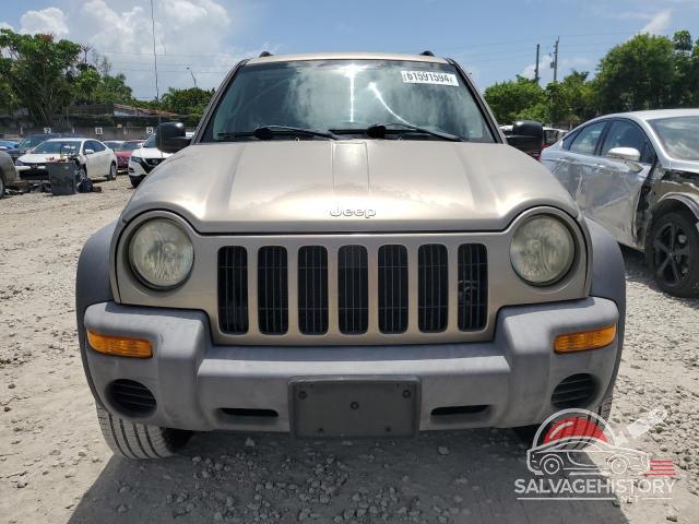 1J4GK48K13W632099 2003 JEEP LIBERTY photo no. 5